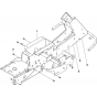 Chassis Assembly for Husqvarna R418 TS AWD Riders