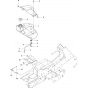 Fuel System Assembly for Husqvarna R418 TS AWD Riders