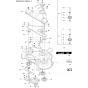 94cm Cutting Deck Assembly-3 for Husqvarna R418 TS AWD Riders