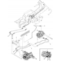 Hydraulic Pump - Motor Assembly-1 for Husqvarna R418 TS AWD Riders