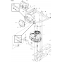 Engine Assembly for Husqvarna R422 Ts AWD Riders