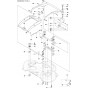 103cm Cutting Deck Assembly-2 for Husqvarna R422 Ts AWD Riders