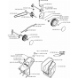 Wheels & Tires Assembly for Husqvarna R50 S Lawn Mowers