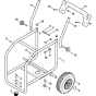 Chassis for Stihl RB 300 K Cold Pressure Washers.