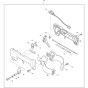 Throttle Assembly for Makita RBL500 Leaf Blower