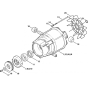 Electric Motor for Stihl RE 107 Cold Pressure Washers.