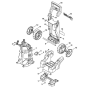 Chassis for Stihl RE 130 PLUS Pressure Washer