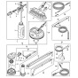 Accessories RE90 - 170 PLUS for Stihl RE 130 PLUS Pressure Washer