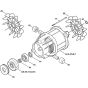 Electric Motor for Stihl RE 142, RE 142 PLUS, RE 162, RE 162 PLUS   Cold Pressure Washers.