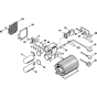 Switchbox RE 220 K, 240 K Assembly for Stihl RE 220 K, RE 240 K, RB 220 K Cold Pressure Washers.