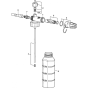 Foam Nozzle Assembly for Stihl RE 232, RE 272 PLUS, RE 282 PLUS Cold Pressure Washers.