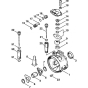 Pump Housing Assembly for Stihl RE 250 K, RE 260 K Cold Pressure Washers.