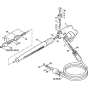 Spray Gun, Spray Lance/Wand (40.2009) Assembly for Stihl RE 361, RE 361 PLUS, RE 461, RE 461 PLUS, RE 471, RE 471 PLUS Cold Pressure Washers.