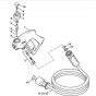 Spray Gun-1 Assembly for Stihl RE661, RE961 Hot Pressure Washers