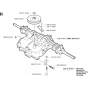 Transmission Assembly for Husqvarna Rider 11 Ride on Mowers