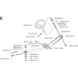 Steering Assembly for Husqvarna Rider 11 BIO Ride on Mowers