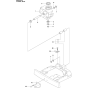 Chassis Rear Assembly for Husqvarna Rider 11 C Ride on Mowers