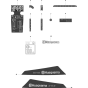 Decals Assembly for Husqvarna Rider 11 R Ride on Mowers