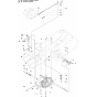 Hydraulic Pump Motor Assembly for Husqvarna Rider 13 AWD Ride on Mowers