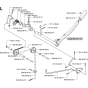 Controls-1 Assembly for Husqvarna Rider 13 R Ride on Mowers