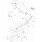 Steering Assembly for Husqvarna Rider 155 Ride on Mowers