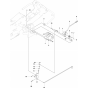 Height Adjustment Assembly for Husqvarna Rider 155 Ride on Mowers