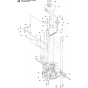 Transmission-2 Assembly for Husqvarna Rider 155 AWD Ride on Mowers