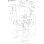 Protection Frame-1 Assembly for Husqvarna Rider 155 AWD Ride on Mowers