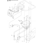 Engine Assembly for Husqvarna Rider 15V2 AWD Ride on Mowers