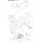 Hydraulic Pump - Motor Assembly for Husqvarna Rider 15V2 AWD Ride on Mowers