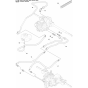 Hydraulic Pump - Motor-1 Assembly for Husqvarna Rider 15V2 AWD Ride on Mowers