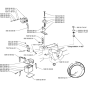 Electricals Assembly for Husqvarna Rider 16 H Ride on Mowers