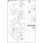 Cutting Deck 112cm-3 Assembly for Husqvarna Rider 175 AWD Ride on Mowers