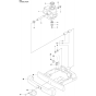 Chassis Rear Assembly for Husqvarna Rider 18 Ride on Mowers