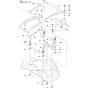 Cutting Deck-2 Assembly for Husqvarna Rider 18 Ride on Mowers