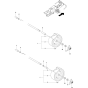 Wheels and Tires Assembly for Husqvarna Rider 18 AWD Ride on Mowers