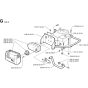 Engine Assembly for Husqvarna Rider 850 HST Ride on Mowers