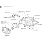 Engine-1 Assembly for Husqvarna Rider 970 HST Ride on Mowers