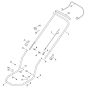 Handle for Stihl RM 2.1 R