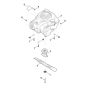 Engine and Blade for Stihl RM 253.0