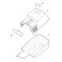 Grass Catcher Bag for Stihl RM 253.0