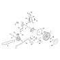 Rear Axel for Stihl RM 448.1 TC