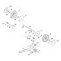 Shaft & Gear Box for Stihl RM 545.1 T