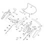 Handle Upper Part for Stihl Mower