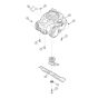 Chasis, Gear Box for Stihl RM 248.0 T Mower