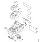 Housing, Hood for Stihl RMA 410 C
