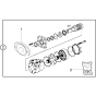 Hydraulic Motor - Eaton Char-Lyn Assembly for Belle Roller Striker Screed