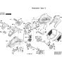 Bosch Rotak 43 LI Assembly