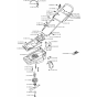 Frame Assembly for Husqvarna Royal 43 Consumer Lawn Mower