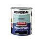 10 Year Weatherproof Wood Paint Black Satin 750ml